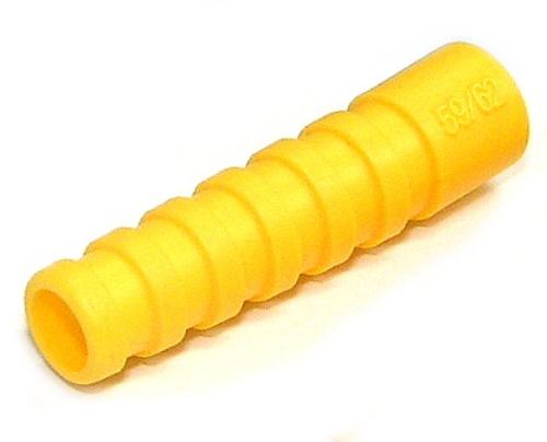 Rubber Sleeve Yellow RG59